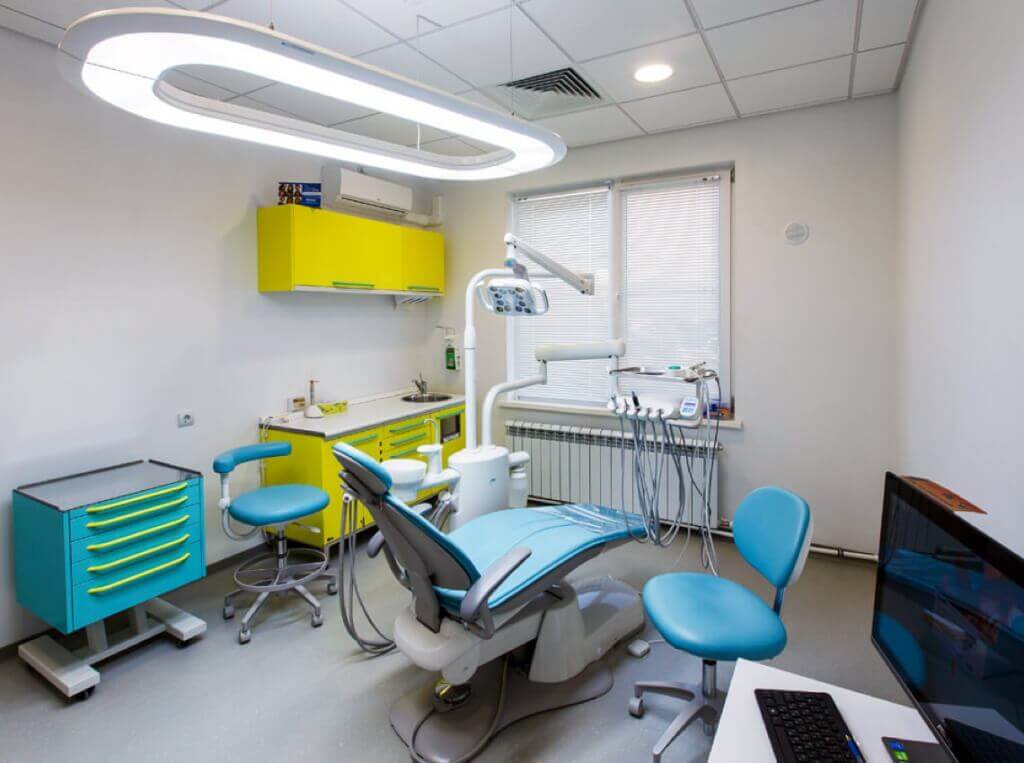 интерьер стоматологического кабинета в нашей клинике